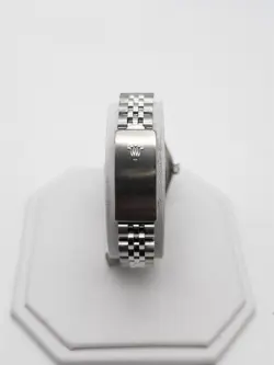 $13K Tiffany & Co ROLEX DATEJUST SS 18k White Gold Diamond Ladies Watch 69174