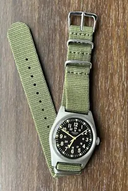 ROLEX MILITARY VINTAGE WATCH WHITE DIAL HAND-ROLLED VIETNAM WAR TESTED USED