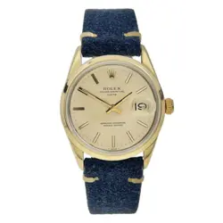 ROLEX OYSTER PERPETUAL DATE GOLD & STEEL 34MM AUTOMATIC MEN’S WATCH 1550