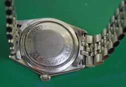 Vintage 1966 Tudor Oyster Prince Rolex Band Original Black Rose Dial  Men Watch