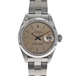 ROLEX 69160 OYSTER PERPETUAL DATE SILVER