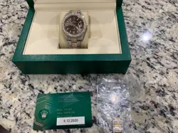 41MM DIAMOND ROLEX OYSTER DATEJUST