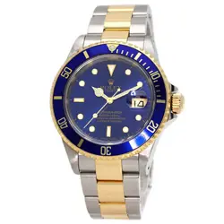 ROLEX SUBMARINA WATCHES 16613 STAINLESS STEEL/SSXK18YG MENS