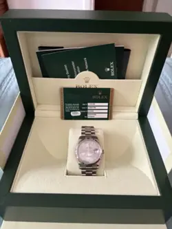 ROLEX PRESIDENT 18K WHITE GOLD