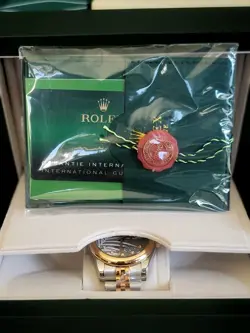 *NEW* Rolex DateJust 36 Silver Palm Motif 18K Rose Oyster 126201 Watch