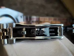 *NEW* Rolex DateJust 36 Silver Palm Motif 18K Rose Oyster 126201 Watch