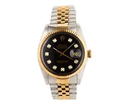 DIAL 18K&STEEL WATCH