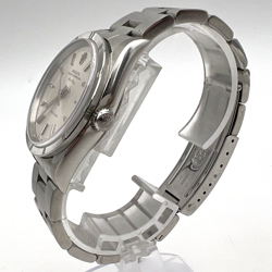 Mens Rolex OP Air-King 14010 34mm Engine Turned Bezel Wrist Watch Lot.301