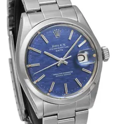 rolex 1970's Oyster Perpetual Blue Mist Dial 1500 watch men TO169211