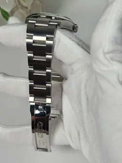 Rolex Oyster Perpetual 12600 Candy Pink Oyster Bracelet with Silver Bezel 36mm