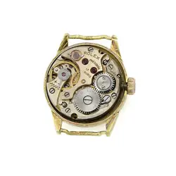 Vintage Rolex Precision Ladies 18k Watch Ref 4779 Silver Dial 20mm #W117876-1