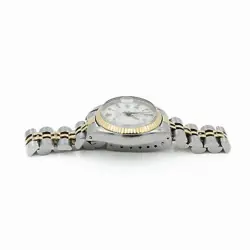 Ladies Rolex OP Date Ref. 6917 White Roman Door Stop Dial 26mm #W124617-1