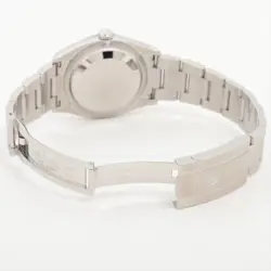 ROLEX OYSTER PERPETUAL 126000 SS AT BLUE-FACE