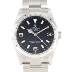 AUTHENTIC ROLEX EXPLORER 1 114270 SS AUTOMATIC SERIAL INFO:Z SERIAL  #270-003...