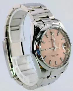 DATE 34MM SALMON
