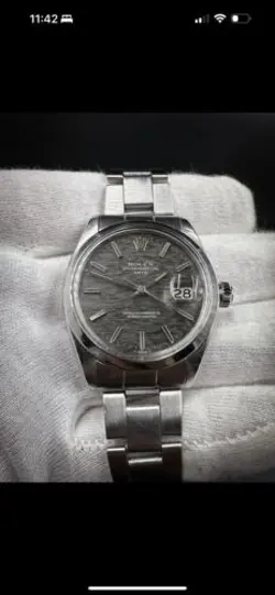 DATE 34MM GREY