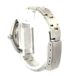 ROLEX OYSTER PERPETUAL STEEL SILVER DIAL AUTOMATIC LADIES WATCH 76080