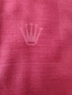 NIB ROLEX Silk Cashmere Fuschia Scarf Watch New in Box 52 x 52 Fringed Italy
