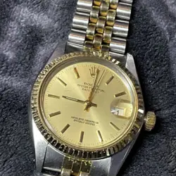 Lot Of 4 Vintage Wrist Watches - Gitano, Rolex, Etc For Parts And Repair
