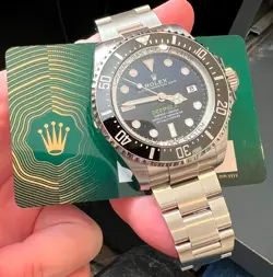 ROLEX 136660 JAMES CAMERON DEEP SEA DWELLER 44MM DEEP BLUE DIVER'S WATCH 2024
