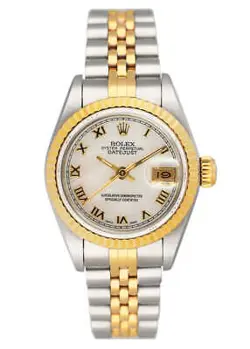 ROLEX DATEJUST 69173 MOP DIAL LADIES WATCH