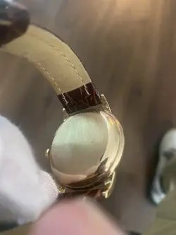 Vintage Rolex Jumbo 10K Rose Gold Men's Hand Wind Watch