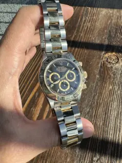 1994 Rolex Zenith Daytona Ref 16523 - Men's Vintage Steel/Gold Watch   Box!