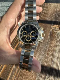 1994 Rolex Zenith Daytona Ref 16523 - Men's Vintage Steel/Gold Watch   Box!