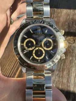 1994 Rolex Zenith Daytona Ref 16523 - Men's Vintage Steel/Gold Watch   Box!