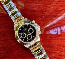 1994 Rolex Zenith Daytona Ref 16523 - Men's Vintage Steel/Gold Watch   Box!