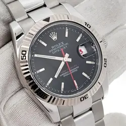 TURN-O-GRAPH 36MM BLACK