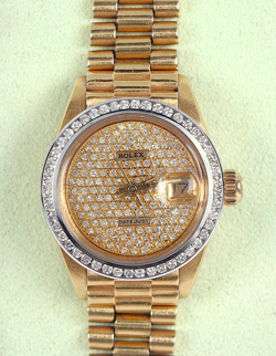 ICED DIAMOND WATCH