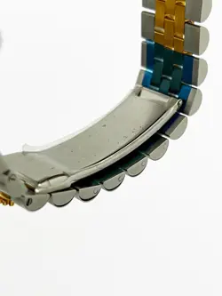 Rolex Datejust 116233 Arabic Jubilee Dial 18K Yellow Gold Steel Partial STICKERS