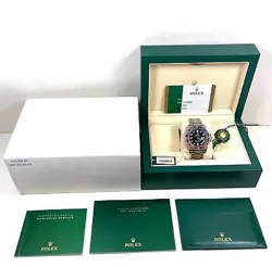 2016 Rolex GMT-Master II Pepsi 116719BLRO 40MM Black Dial 18K Wg Box Papers