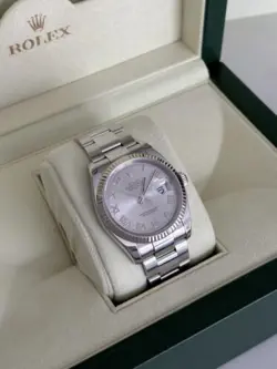 SILVER DIAL 116234
