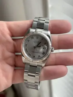 SILVER DIAL 116234