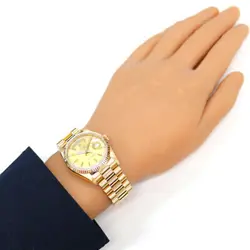 ROLEX Day date Watches 18238 K18 yellow gold L serial 1989-1990 model used