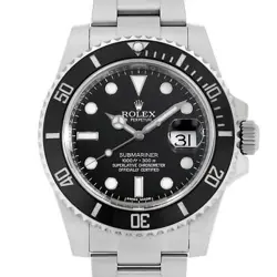 ROLEX SUBMARINER DATE 116610LN BLACK V NUMBER SECOND HAND MENS