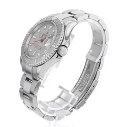 ROLEX YACHT MASTER 16622 SILVER G NUMBER SECOND HAND MENS