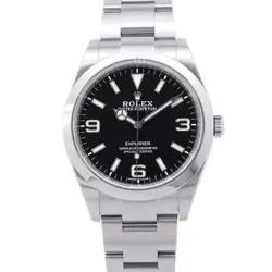ROLEX EXPLORER I 39MM STAINLESS STEEL BLACK DIAL 214270