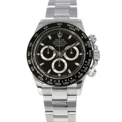 ROLEX COSMOGRAPH DAYTONA 40MM STAINLESS STEEL BLACK DIAL 116500LN