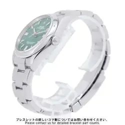 ROLEX OYSTER PERPETUAL 36 36MM STAINLESS STEEL GREEN DIAL 126000