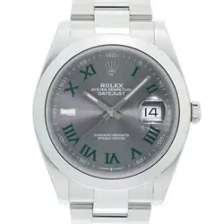 ROLEX DATEJUST 41 126300 SLATE ROMAN OYSTER WARRANTY 2024 BOX/PAPER