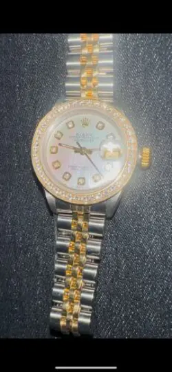 ROLEX LADIES DATEJUST MOTHER OF PEARL