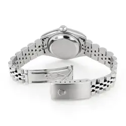 ROLEX Datejust 10P Diamond 79174G Blue Y Number second hand Women