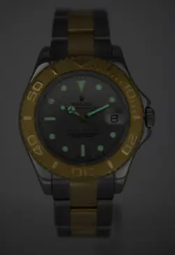 YELLOW GOLD/STEEL RHODIUM