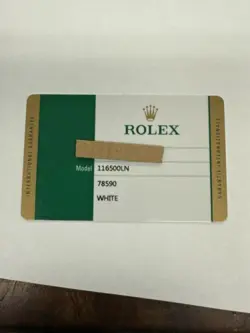 116500 DAYTONA CARD