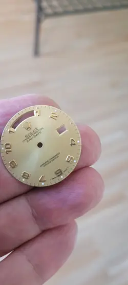 Rolex 100% original beautiful Gold Arabic numerals for 18038 or 18238 president