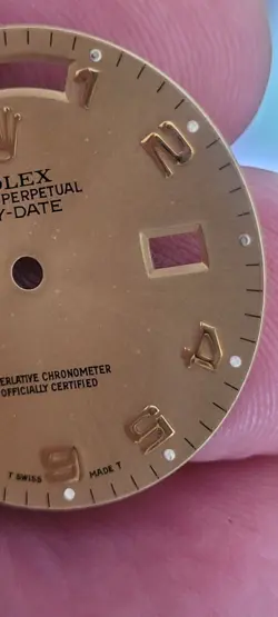 Rolex 100% original beautiful Gold Arabic numerals for 18038 or 18238 president