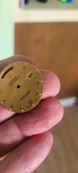 Rolex 100% original beautiful Gold Arabic numerals for 18038 or 18238 president